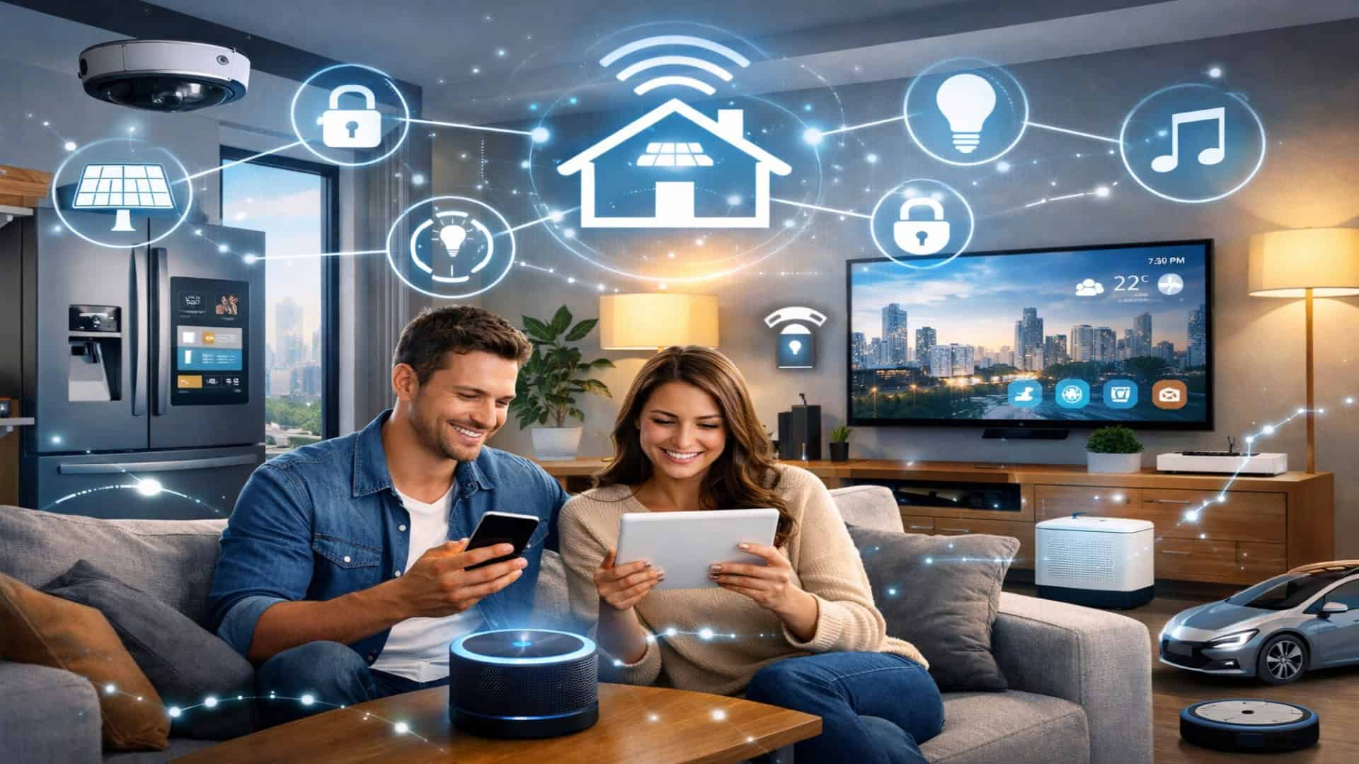 Smart technology in modern living